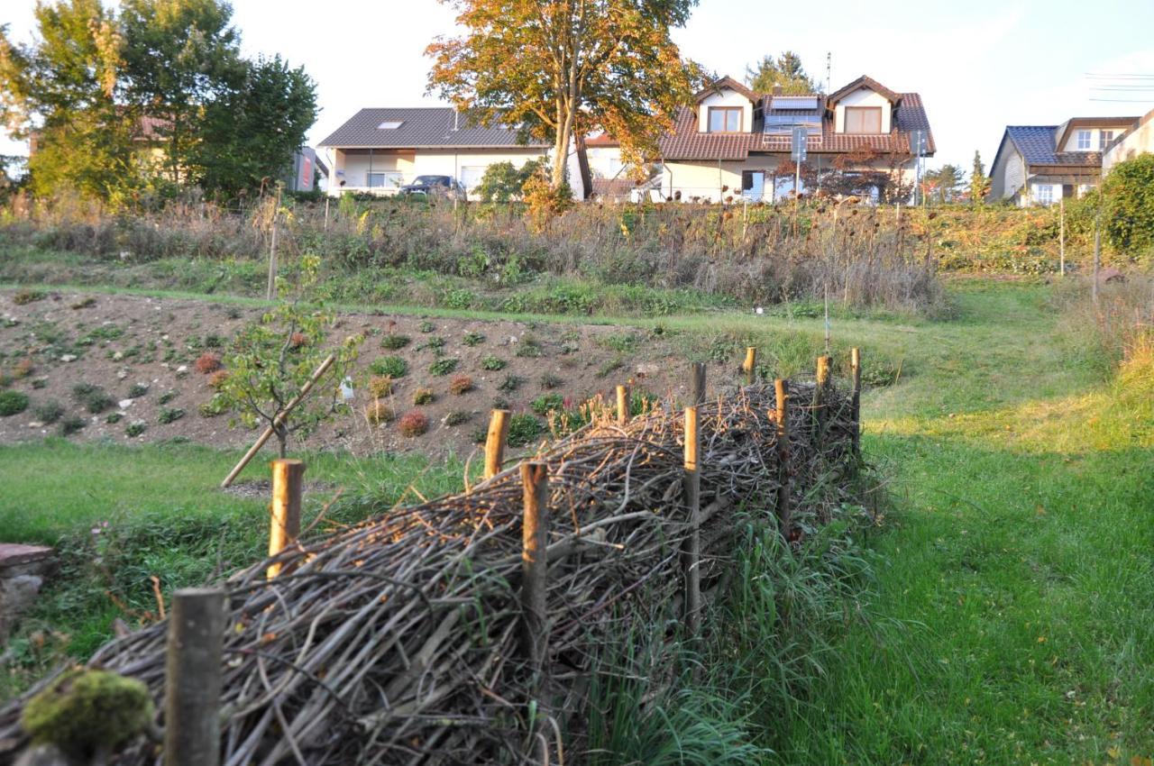 Ferienwohnung Altes Pfarrhaus Bargen Luaran gambar