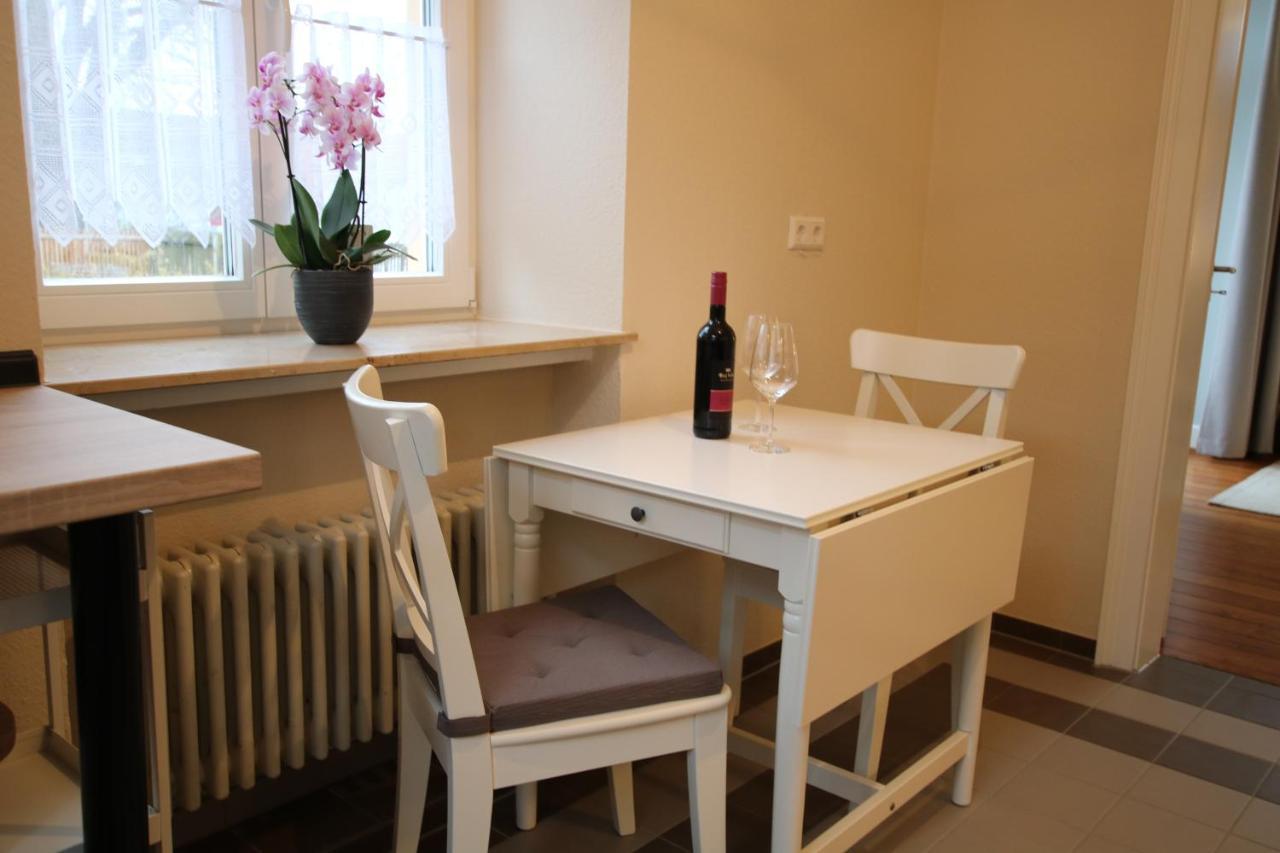 Ferienwohnung Altes Pfarrhaus Bargen Luaran gambar