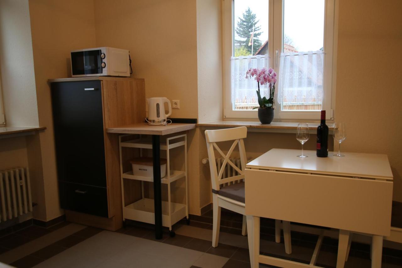 Ferienwohnung Altes Pfarrhaus Bargen Luaran gambar